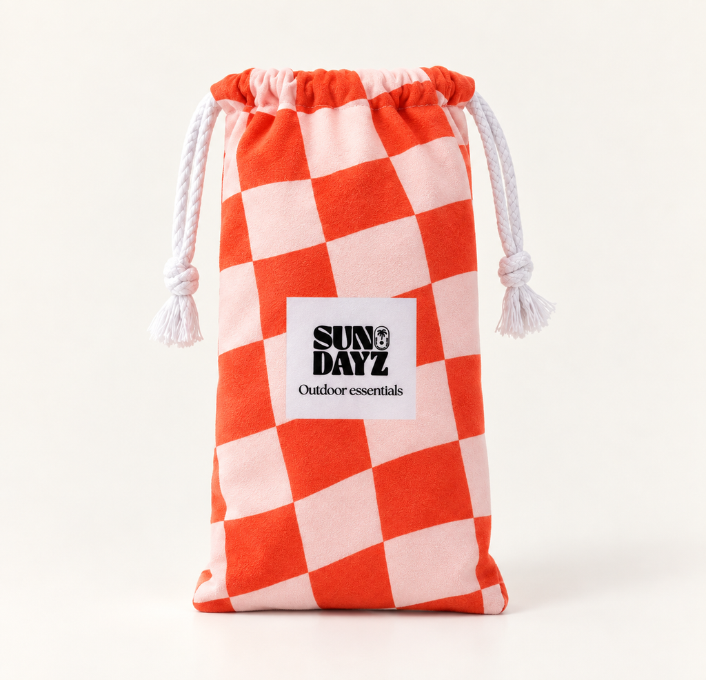 The Orange Checkered Towel