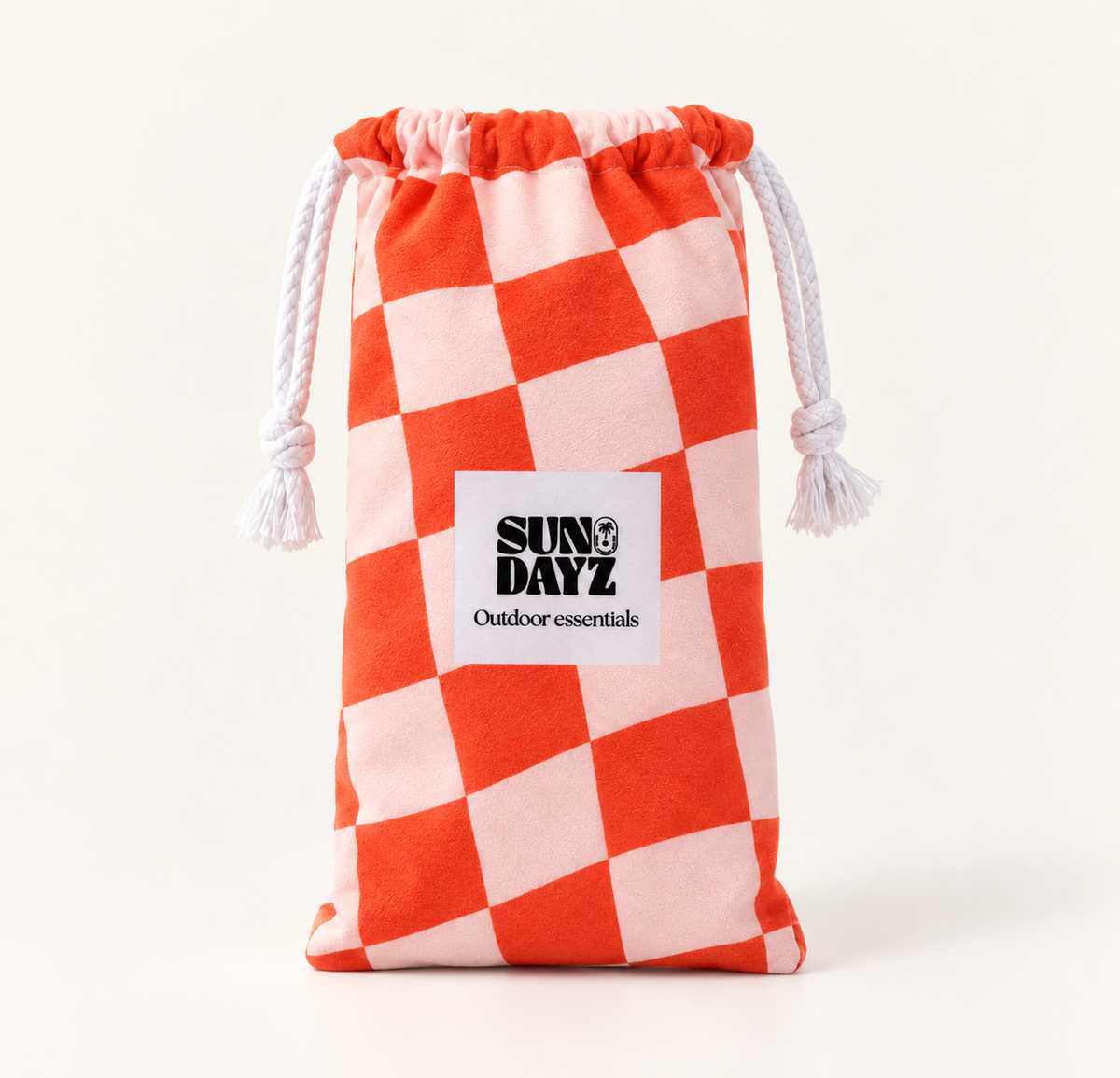 The Orange Checkered Towel