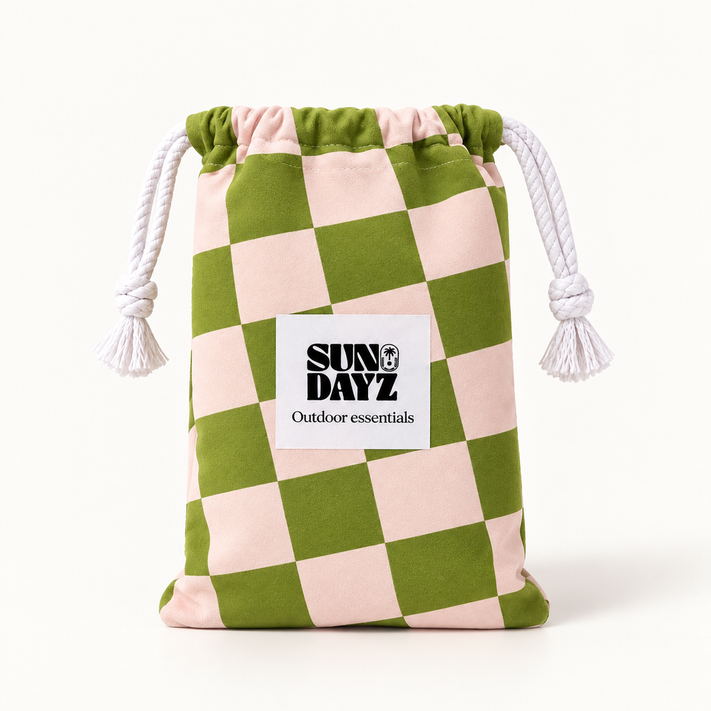 The Olive Checkered Towel