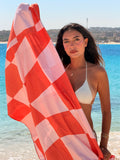 The Orange Checkered Towel